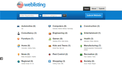 Desktop Screenshot of malaysiaweblisting.net