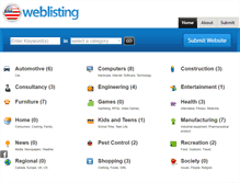 Tablet Screenshot of malaysiaweblisting.net